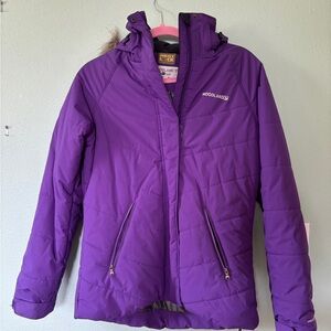 Woodland Women's Purple Ski Jacket